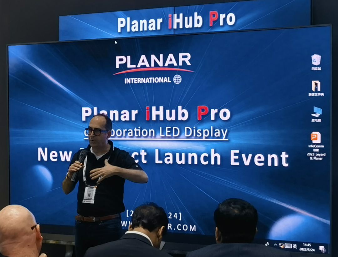 InfoComm Asia | xkty.com星空Planar全球首发第四代Micro LED智能一体机