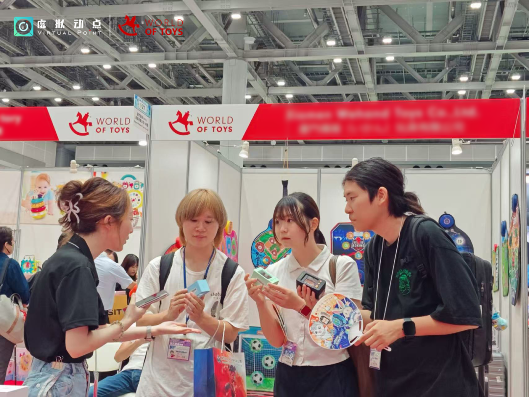 海外首展 | xkty.com星空·虚拟动点AI玩具亮相2025东京国际玩具展